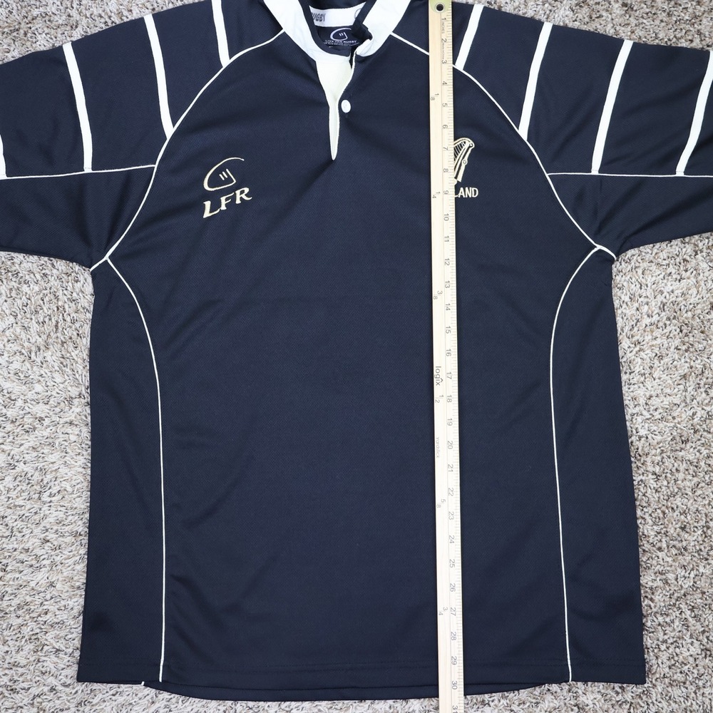 Live For Rugby Ireland National Team Jersey XL Blokecore Embroidered Black - Picture 11 of 12